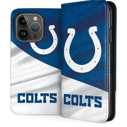 NFL Indianapolis Colts iPhone 15 Pro Folio Case