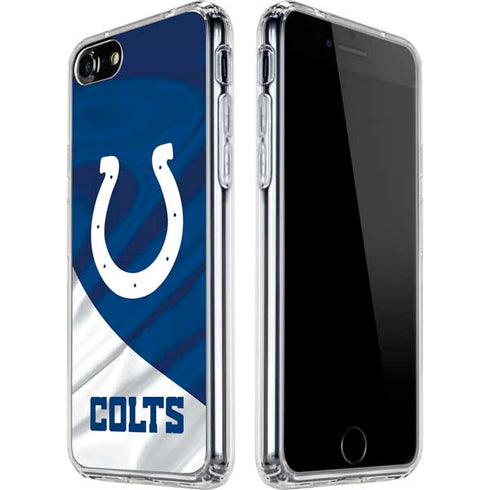 NFL Indianapolis Colts iPhone SE (2nd & 3rd Gen) Clear Case