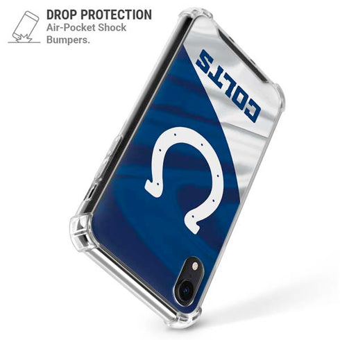 NFL Indianapolis Colts iPhone XR Clear Case