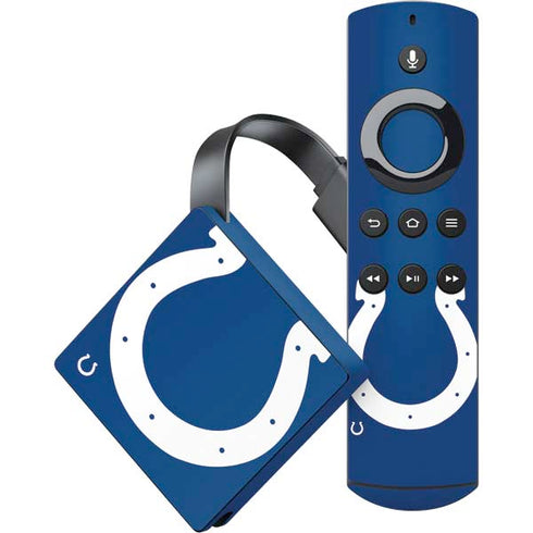 NFL Indianapolis Colts Large Logo Amazon Fire TV Skin