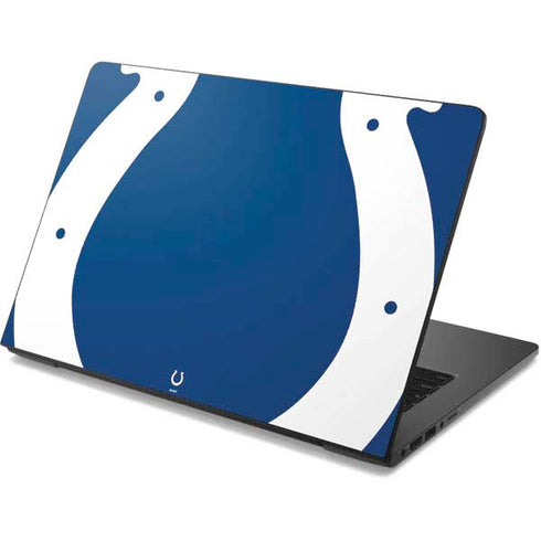 NFL Indianapolis Colts Large Logo Dell Chromebook Skin