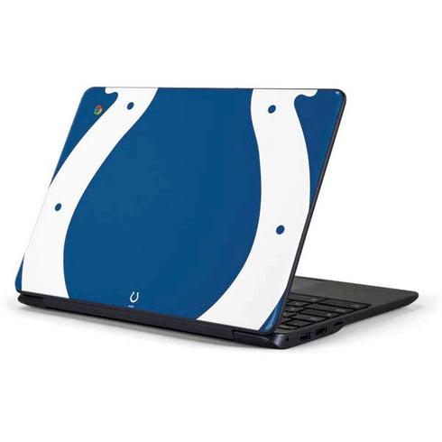NFL Indianapolis Colts Large Logo Samsung Chromebook Skin