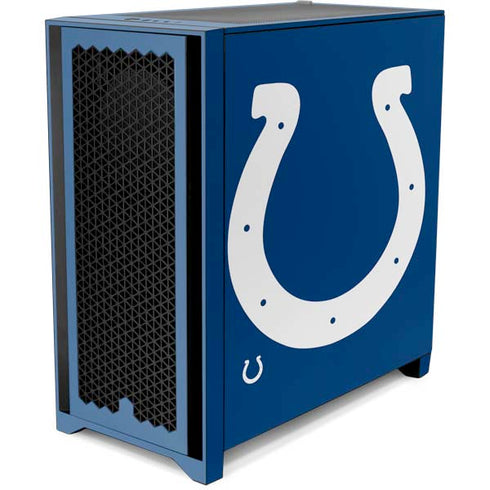NFL Indianapolis Colts Large Logo Corsair 4000D Tempered Glass Mid-Tower ATX Case Skin