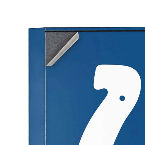 NFL Indianapolis Colts Large Logo Corsair 4000D Tempered Glass Mid-Tower ATX Case Skin