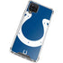 NFL Indianapolis Colts Large Logo Galaxy A12 Clear Case