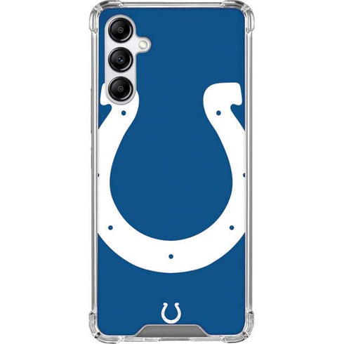 NFL Indianapolis Colts Large Logo Galaxy A14 5G Clear Case