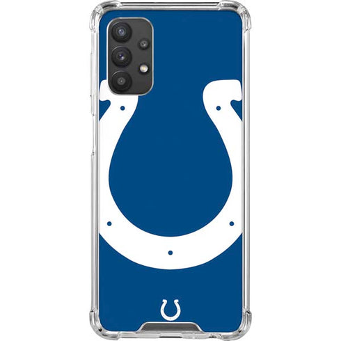 NFL Indianapolis Colts Large Logo Galaxy A32 5G Clear Case
