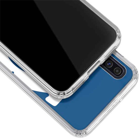 NFL Indianapolis Colts Large Logo Galaxy A50 Clear Case