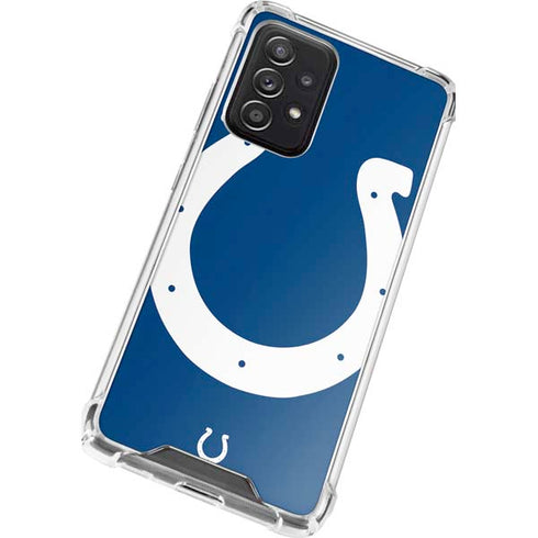 NFL Indianapolis Colts Large Logo Galaxy A52 5G Clear Case