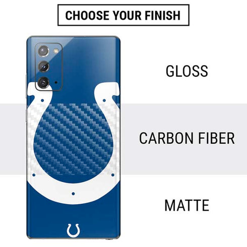 NFL Indianapolis Colts Large Logo Galaxy Note20 5G Skin