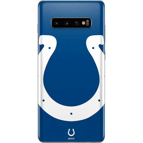 NFL Indianapolis Colts Large Logo Galaxy S10 Plus Skin