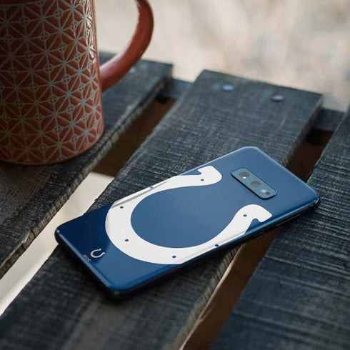 NFL Indianapolis Colts Large Logo Galaxy S10e Skin