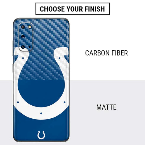 NFL Indianapolis Colts Large Logo Galaxy S20 Skin
