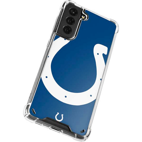NFL Indianapolis Colts Large Logo Galaxy S21 Plus 5G Clear Case