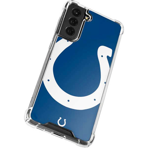 NFL Indianapolis Colts Large Logo Galaxy S22 Plus Clear Case