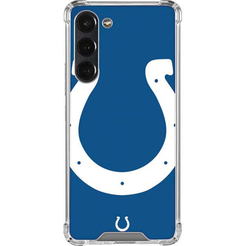 NFL Indianapolis Colts Large Logo Galaxy S23 Plus Clear Case