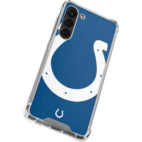 NFL Indianapolis Colts Large Logo Galaxy S23 Plus Clear Case