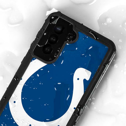 NFL Indianapolis Colts Large Logo Galaxy S23 Waterproof Case