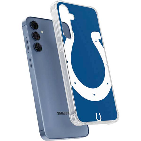 NFL Indianapolis Colts Large Logo Galaxy S24 Clear Case