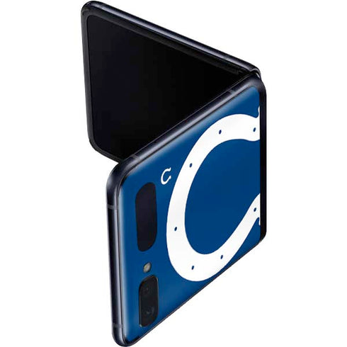 NFL Indianapolis Colts Large Logo Galaxy Z Flip Skin