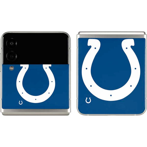 NFL Indianapolis Colts Large Logo Galaxy Z Flip3 5G Skin