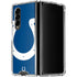 NFL Indianapolis Colts Large Logo Galaxy Z Fold4 5G Clear Case