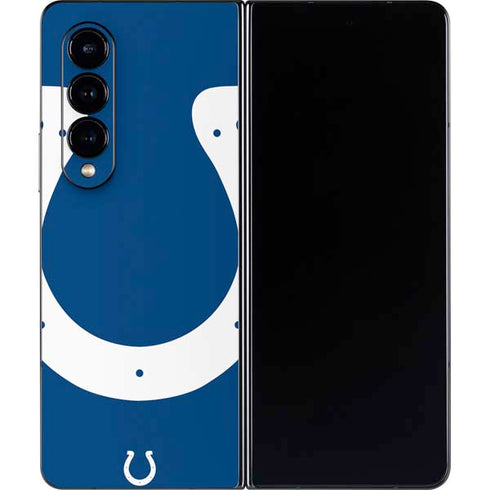 NFL Indianapolis Colts Large Logo Galaxy Z Fold4 5G Skin