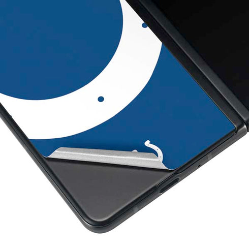 NFL Indianapolis Colts Large Logo Galaxy Z Fold4 5G Skin