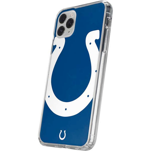NFL Indianapolis Colts Large Logo iPhone 11 Pro Clear Case