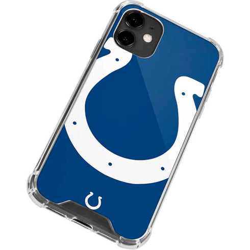 NFL Indianapolis Colts Large Logo iPhone 12 Mini Clear Case