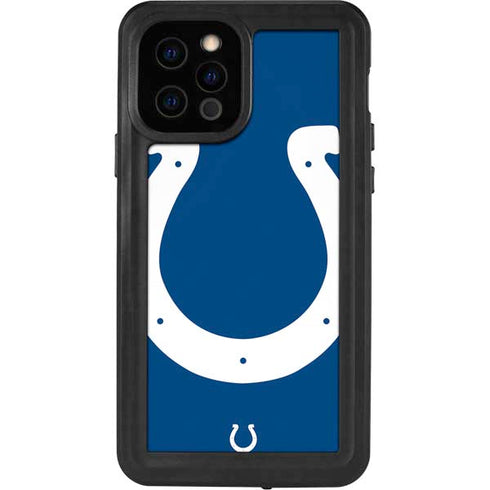 NFL Indianapolis Colts Large Logo iPhone 12 Pro Waterproof Case
