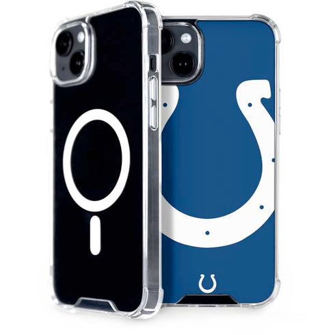 NFL Indianapolis Colts Large Logo iPhone 15 Plus MagSafe Case