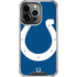 NFL Indianapolis Colts Large Logo iPhone 14 Pro Clear Case