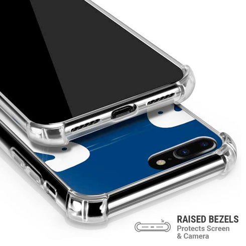 NFL Indianapolis Colts Large Logo iPhone 7/8 Plus Clear Case