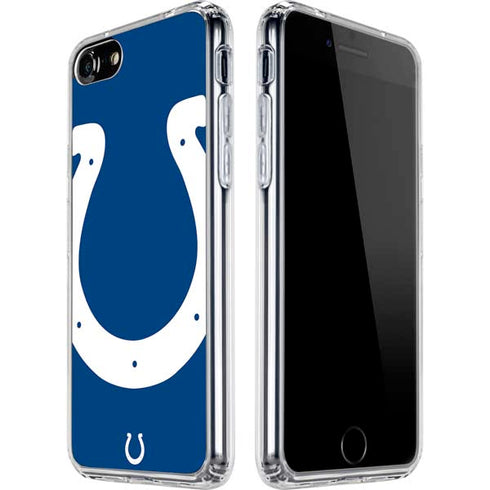NFL Indianapolis Colts Large Logo iPhone SE (2nd & 3rd Gen) Clear Case