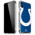 NFL Indianapolis Colts Large Logo iPhone XS Max Clear Case