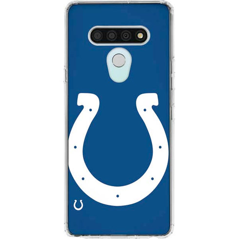 NFL Indianapolis Colts Large Logo LG Stylo 6 Clear Case