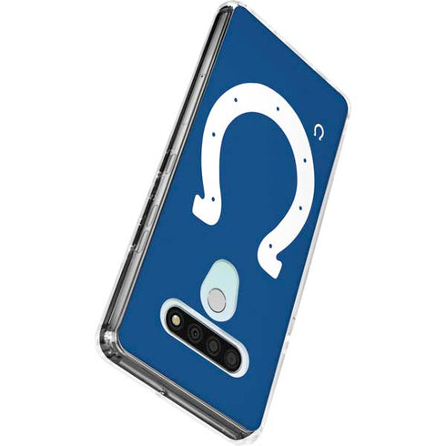 NFL Indianapolis Colts Large Logo LG Stylo 6 Clear Case