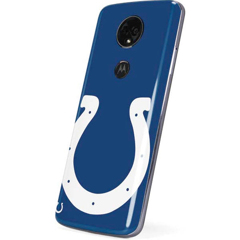 NFL Indianapolis Colts Large Logo Moto E5 Plus Skin