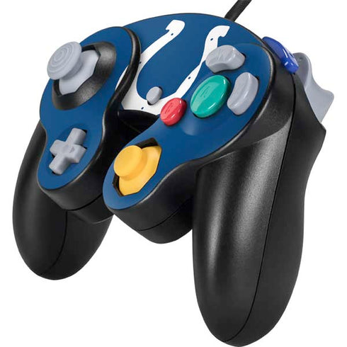 NFL Indianapolis Colts Large Logo Nintendo GameCube Controller Skin