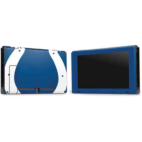 NFL Indianapolis Colts Large Logo Nintendo Switch Bundle Skin
