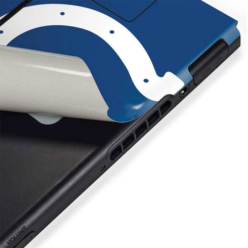 NFL Indianapolis Colts Large Logo Nintendo Switch Bundle Skin