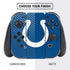 NFL Indianapolis Colts Large Logo Nintendo Switch Bundle Skin