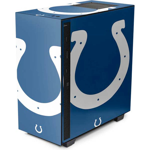 NFL Indianapolis Colts Large Logo NZXT H510 Compact ATX Mid-Tower Case Skin