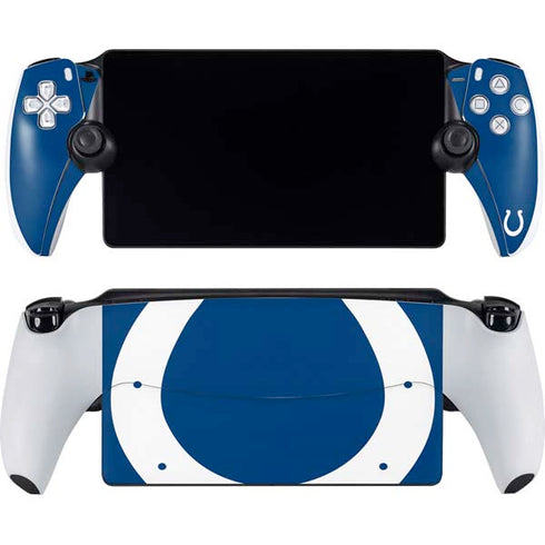 NFL Indianapolis Colts Large Logo PlayStation Portal Remote Player Skin