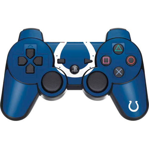 NFL Indianapolis Colts Large Logo PS3 Dual Shock wireless controller Skin