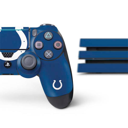 NFL Indianapolis Colts Large Logo PS4 Pro Bundle Skin