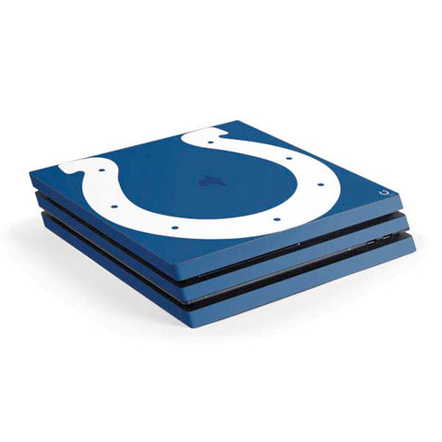 NFL Indianapolis Colts Large Logo PS4 Pro Console Skin