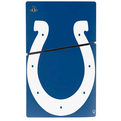 NFL Indianapolis Colts Large Logo PS5 Slim Digital Edition Console Skin