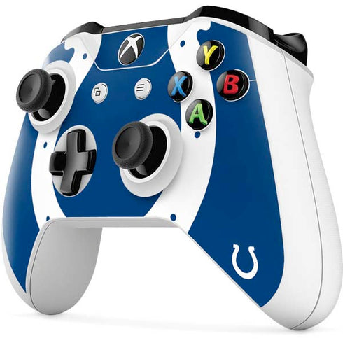 NFL Indianapolis Colts Large Logo Xbox One S All-Digital Edition Bundle Skin